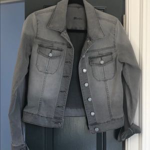 Kut denim jacket, gray, large